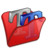 Folder red font2 Icon